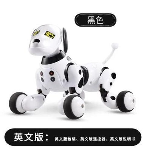 9007A Noir - Robot  dtection intelligente chien, tlcommande sans fil 2.4G, jouet lectronique pour enfants, cadeau'anniversaire pour animaux de compagnie