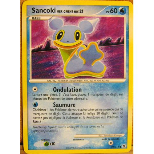 Pokemon - Sancoki Mer Orient Niv21