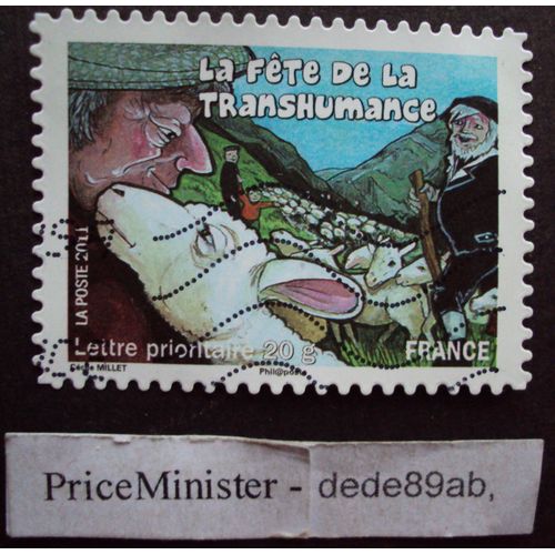 France...Fête De La Transhumance.Oblitèrè.