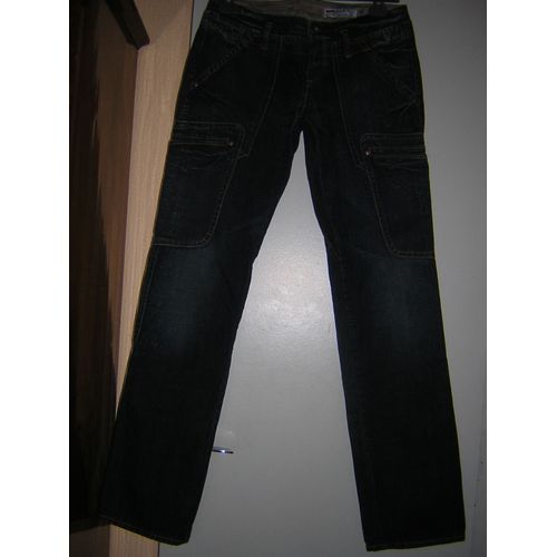 Jean Gas Taille 29,Taille À Plat 42 Cm.Taille Basse.