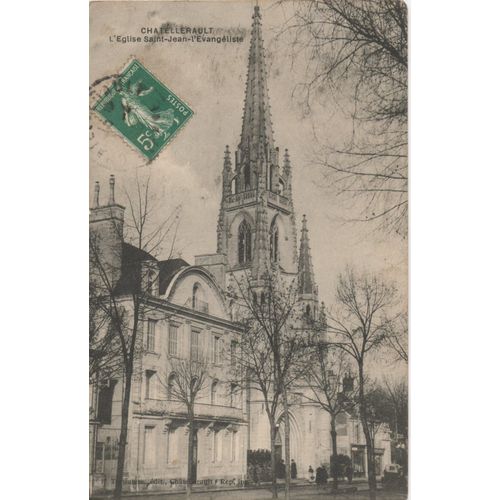 Chatellerault - Eglise Saint-Jean L'evangéliste 1915