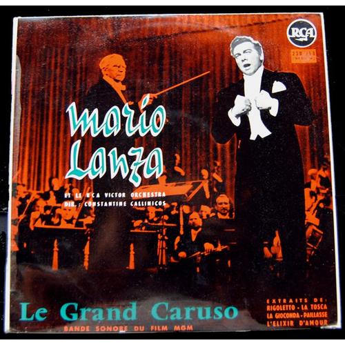 Le Grand Caruso - Extraits De : Rigoletto,  La Tosca,  La Gioconda,  Paillasse,  L'elixir D'amour