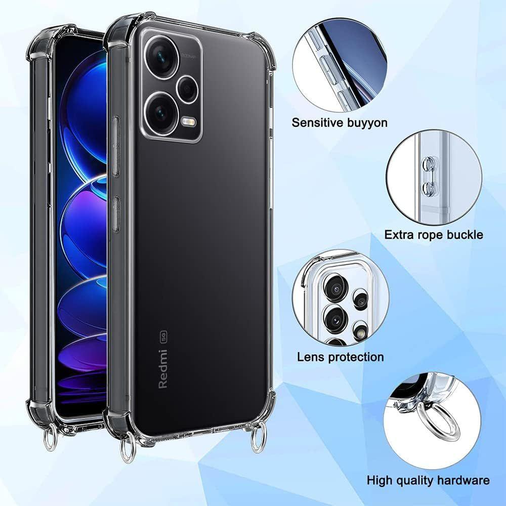 Coque Compatible Avec Xiaomi Redmi Note 12 Avec Cordon De Co... - 3