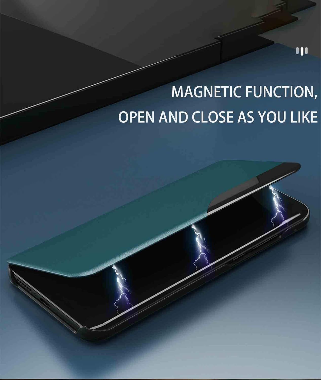 Coque Pour Xiaomi Redmi Note 10 Pro, Smart View Coque Rabat ... - 5