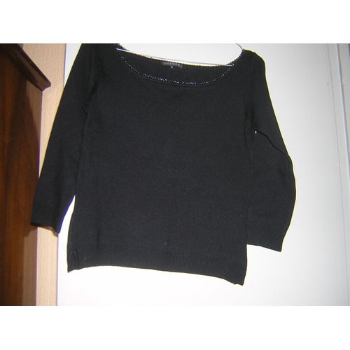 Pull Chanon T3(38/40) 78% Soie 22% Elasthanne.