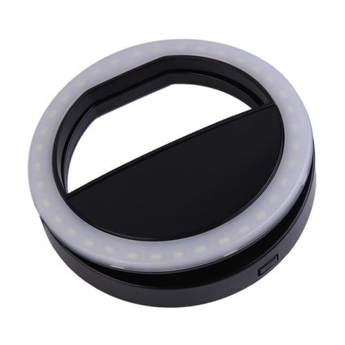 Mini Flash Lumière Selfie Anneau LED Clip de téléphone portable