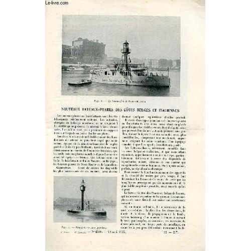 Revue Des Sciences Et De Leurs Applications Aux Arts Et À L'industrie, Les Nouveaux Bateaux-Phares.