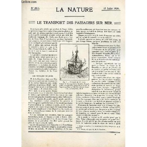 Revue Des Sciences Et De Leurs Applications Aux Arts Et À L'industrie, Voyages Sur Mer.