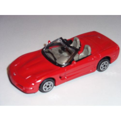 Chevrolet Corvette Rouge, Marque Burago, Échelle 1/43-Bburago