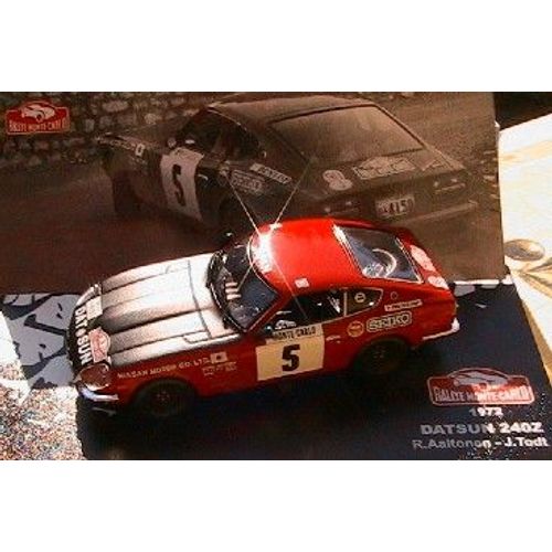 Datsun 240 Z Rallye Monte Carlo 1972 Nissan Motor 1/43 Ixo Altaya-Ixo