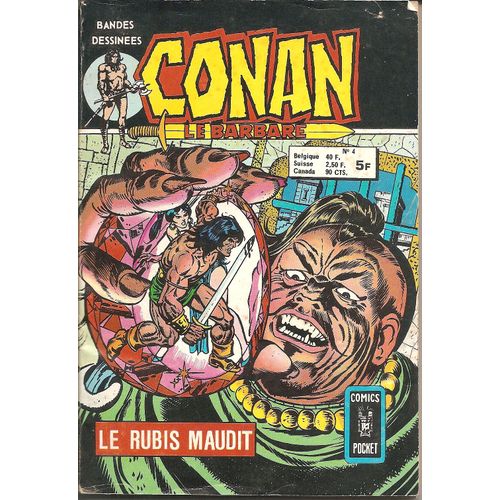 Conan  Le Barbare Le Rubis Maudit N° 4