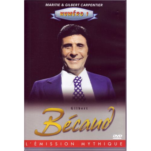 Gilbert Bécaud - "Numéro 1" Emission De Maritie Et Gilbert Carpentier