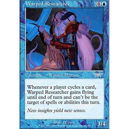 Chercheur Dévoyé  ( Warped Researcher ) - Magic Mtg - Legions Vf E 56 - U