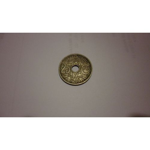 France 25 Centimes Lindauer 1920