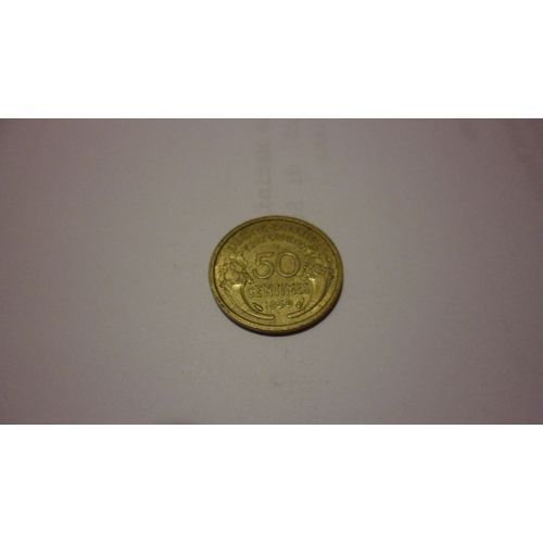 France 50 Centimes Morlon 1939