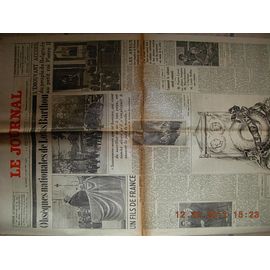 Le Journal  15337 Du 14/10/1934 Obseques De Mr Barthou,Le Petit Roi Pierre 2