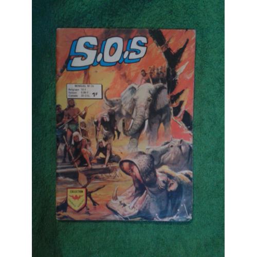 S.O.S N°24  (Mensuel De Janvier 1975)