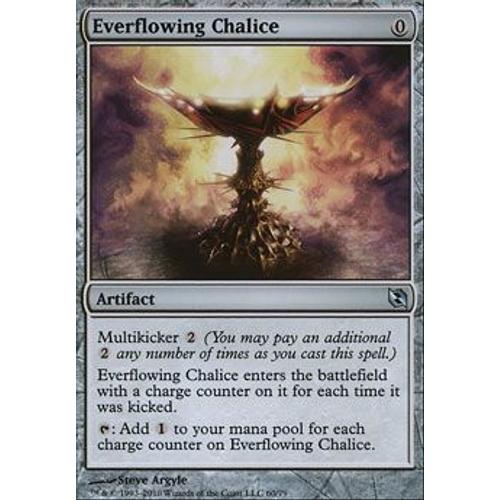 *MRM* FRENCH 4x Everflowing Chalice Calice toujours ruisselant MTG D&D Elspeth