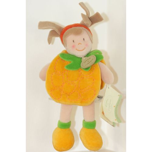 Doudou Et Compagnie - Lutin Fruit Ananas - 18 Cm