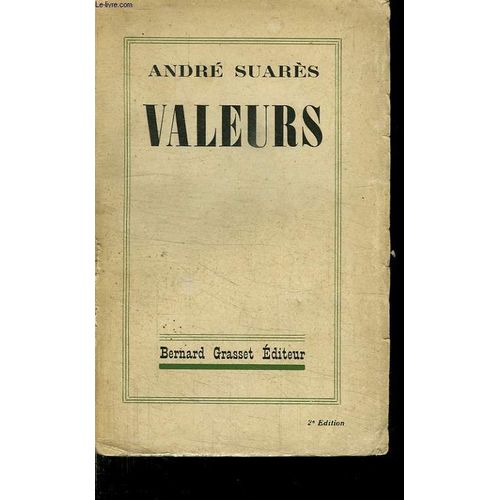 Valeurs.
