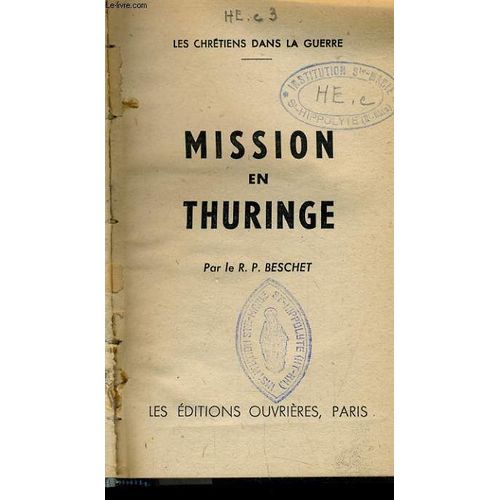 Mission En Thuringe