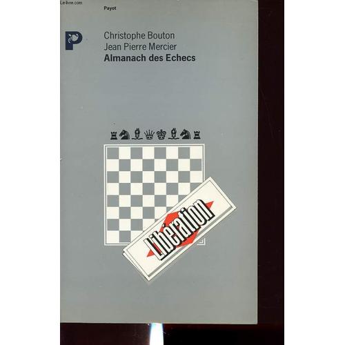 Almanach Des Echecs