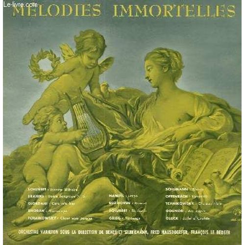 Disque Vinyle 33t Melodies Immortelles