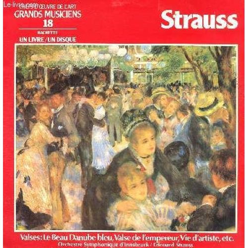 Disque Vinyle 33t Valse: Le Beau Danube Bleu, Valse De L'empereur, Vie D'artiste, Etc