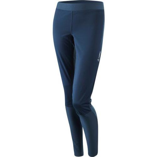 Women's Tights Carbon Windstopper Warm Pantalon De Ski De Fond Taille 34 Regular, Bleu