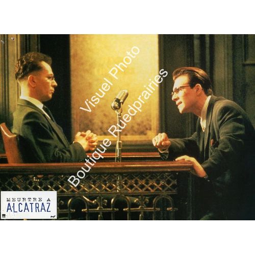 Meurtre À Alcatraz - Murder In The First : Jeu De Photos D'exploitation Cinématographique - Format 20x27 Cm - De Marc Rocco Avec Christian Slater, Kevin Bacon, Gary Oldman, Embeth Davidtz - 1995