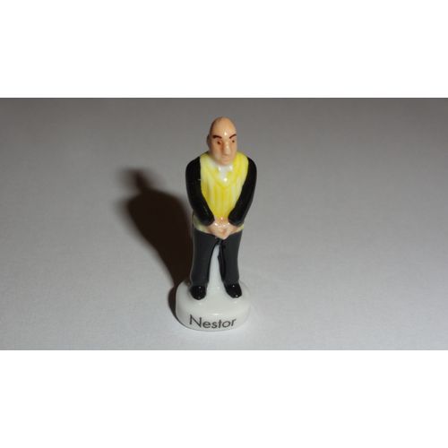 Fève Porcelaine Nestor - Les Aventures De Tintin
