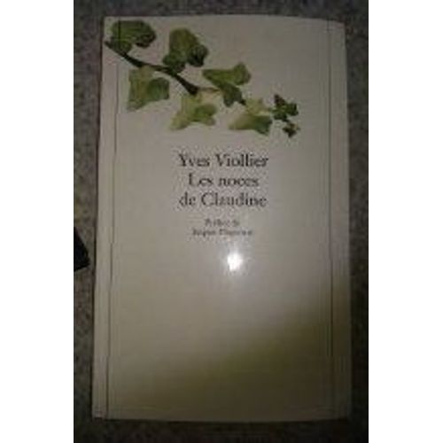 Les Noces De Claudine