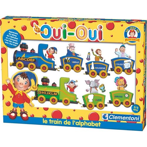 Oui-Oui Et Le Train De L'alphabet