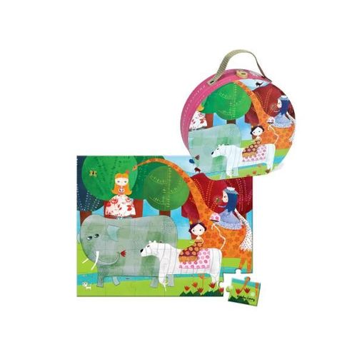 Puzzle 36 Pièces - Valisette : Caravane Des Princesses