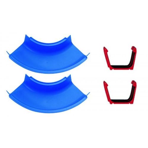 Set De 2 Canaux Courbes Aquaplay