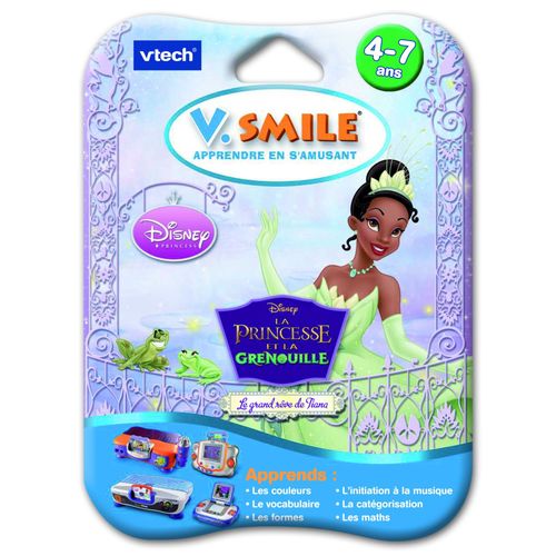 Jeu Pour Console De Jeux - Vsmile - Jeu Vmotion : La Princesse Et La Grenouille