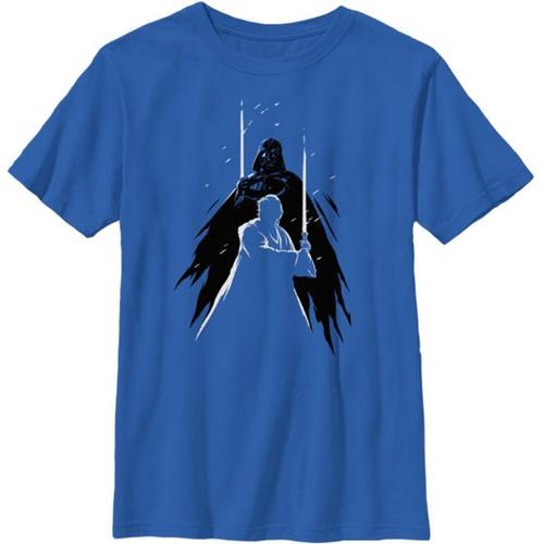 Star Wars, Obi-Wan Kenobi, Obi-Wan Kenobi, Darth Vader Vader Kenobi Silhouettes, Enfant T-Shirt