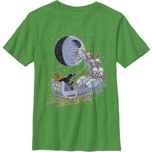 Star Wars, Dark Vador Vader Sleigh, Christmas, Enfant T-Shirt