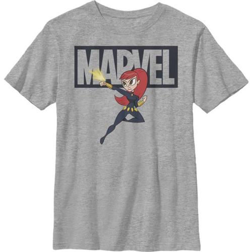 Marvel, Avengers, Black Widow Brick Widow, Enfant T-Shirt
