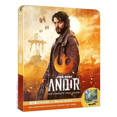 Andor - Saison 1 - 4k Ultra Hd + Blu-Ray - Édition Boîtier Steelbook
