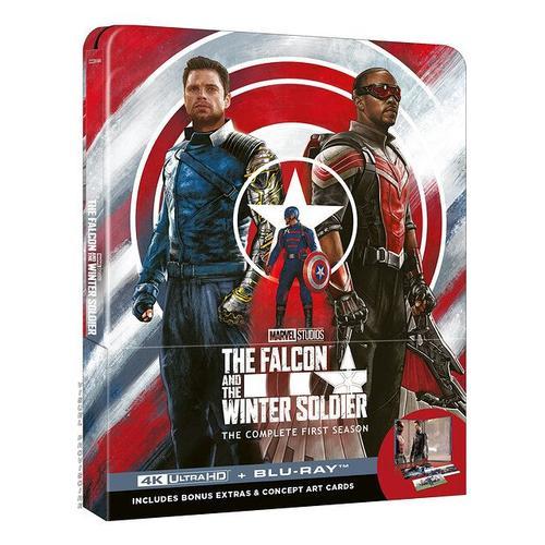 Falcon Et Le Soldat De L'hiver - L'intégrale De La Première Saison - 4k Ultra Hd + Blu-Ray - Édition Boîtier Steelbook