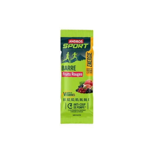 Barre Énergétique (40g)|Fruits Rouges| Barres Énergétiques|Andros Sport 