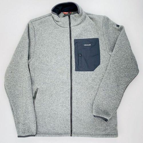 Galati F-Zip M - Polaire Homme Heather Grey S - S