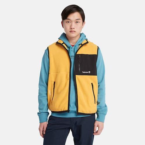 Outdoor Archive Re-Issue Vest With Polartec 200 Series Fleece - Polaire Sans Manches Homme Mineral Yellow Xl - Xl