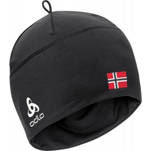 Polyknit Fan Warm Eco - Bonnet Black / Norwegian Flag Taille Unique - Taille Unique