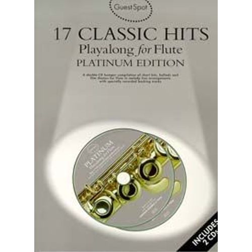 Guest Spot Platinum 17 Classic Hits 2 Cd Flute