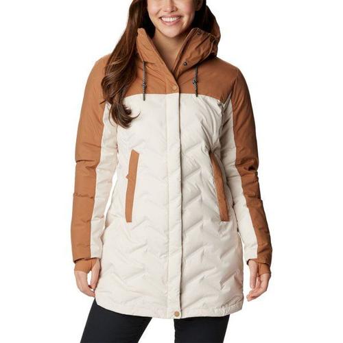 Mountain Croo Ii Mid Down Jacket - Parka Femme Chalk / Camel Brown L - L