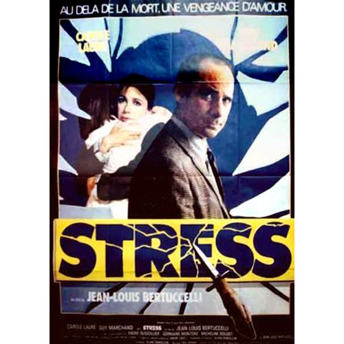 Stress / Affiche Originale 120x160cm / Jean-Louis Bertucelli, 1984, Guy Marchand, Carole Laure