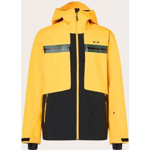 Tc Reduct Earth Shell Jacket - Veste Ski Homme Amber Yellow / Hunter Green S - S