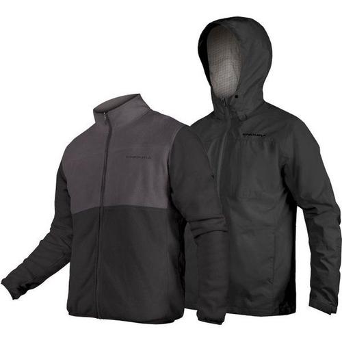 Hummvee 3-In-1 Waterproof Jacket - Veste 3 En 1 Homme Black Xl - Xl